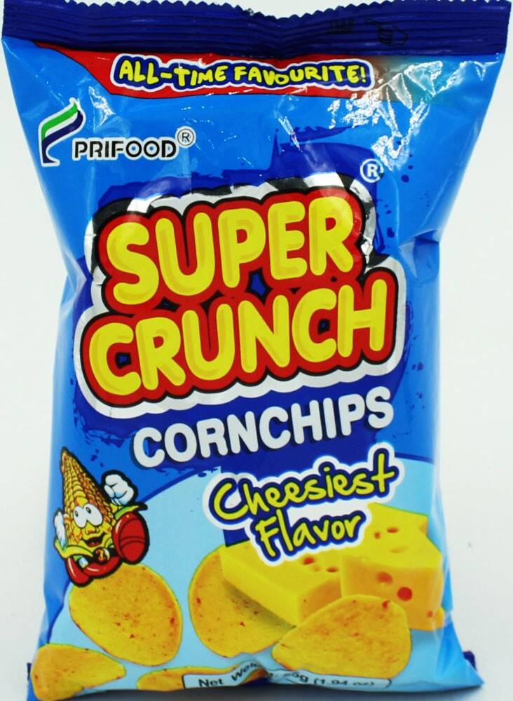 Super Crunch Corn Chips Cheese Flavor 120g